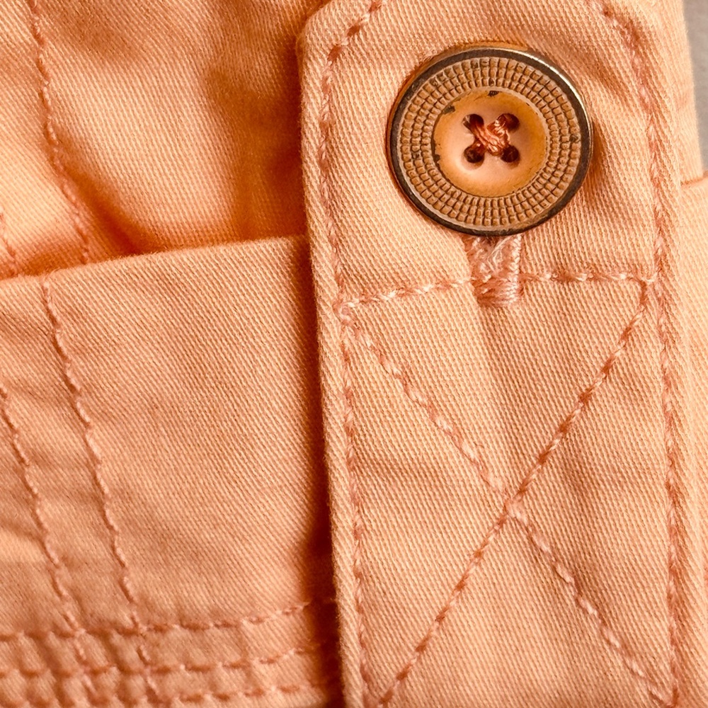 LEE Peach Nectar Cargo Capri Pants - Picture 7 of 11